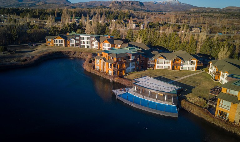 Aluguel de temporada Bariloche Apartamento Lago Dina Huapi