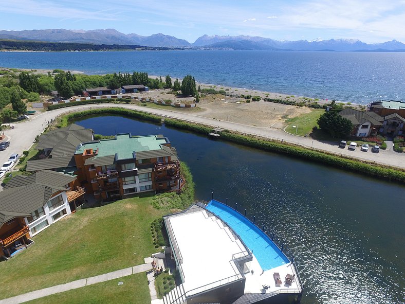 Aluguel por temporada Bariloche frente ao lago Dina Huapi