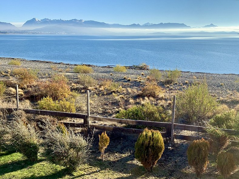 Aluguel por temporada Bariloche frente ao lago Dina Huapi