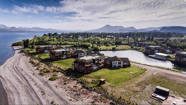 Temporary rental Bariloche Dina Huapi Lake Front